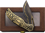 NMB2532GDD North Mountain Blade Gold Nocturne Linerlock 24K