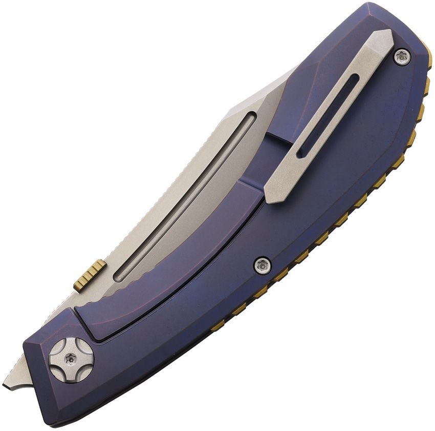NMB2601PR North Mountain Blade Redeemer Framelock Ti Purple