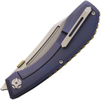 NMB2601PR North Mountain Blade Redeemer Framelock Ti Purple