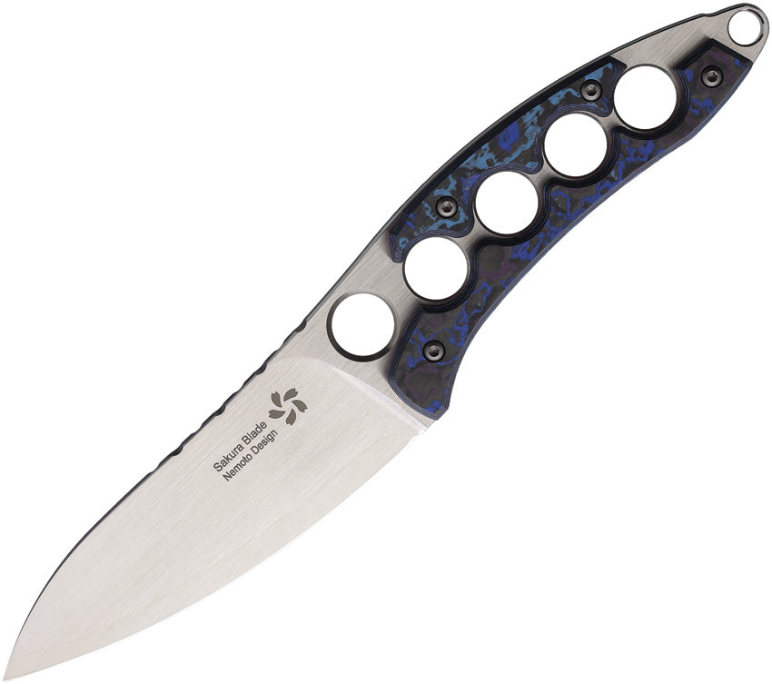 NMBSHURABL Shura Fixed Blade Blue