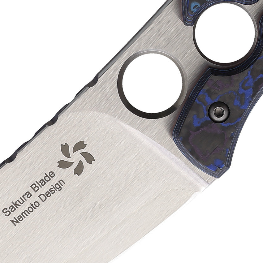 NMBSHURABL Shura Fixed Blade Blue