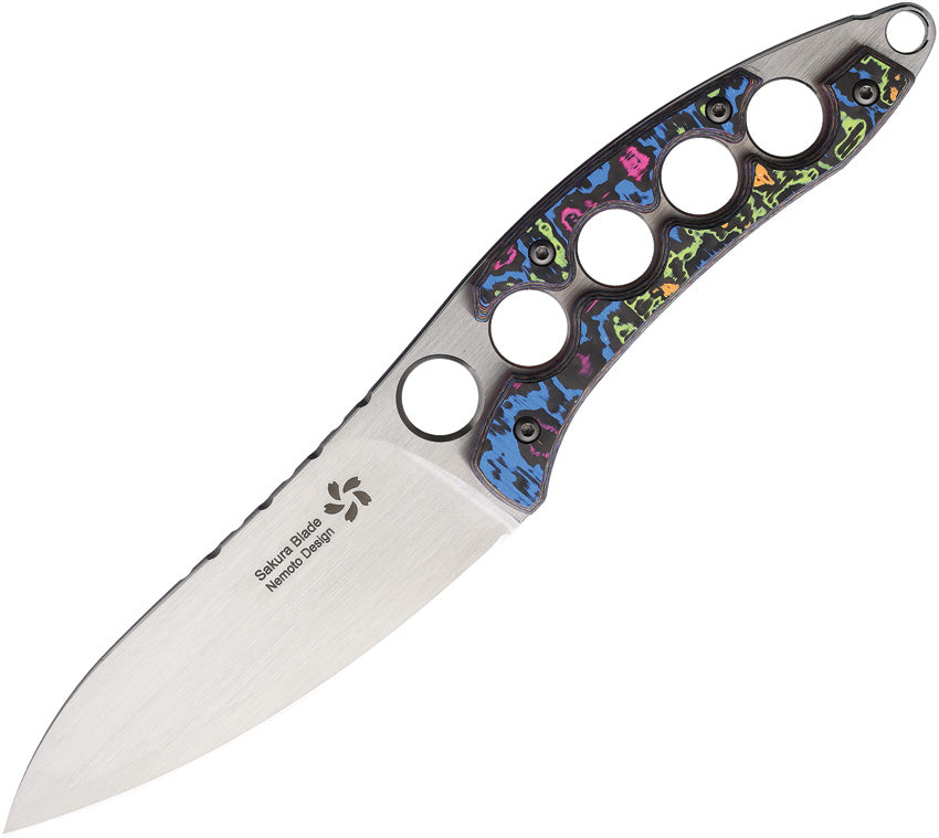 NMBSHURARB Shura Fixed Blade Rainbow