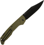 ON4315GRNTC Camp Plus EDC Lockback Green