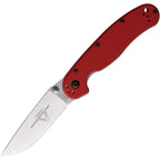 ON8064 RAT II Linerlock Red G10 S35VN