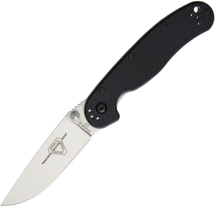 ON8828 RAT II Linerlock Schwarz