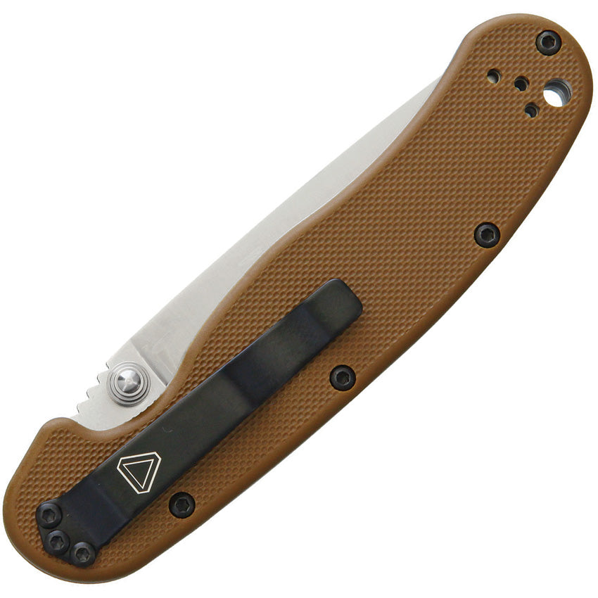 ON8828CB RAT II Linerlock Coyote Brown