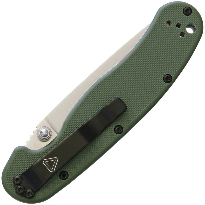 ON8828OD RAT II Linerlock OD Green