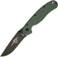 ON8830OD RAT II Linerlock OD Green D2
