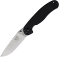 ON8880 RAT 1.5 Linerlock Mag Blk G10