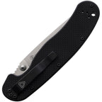 ON8880 RAT 1.5 Linerlock Mag Blk G10