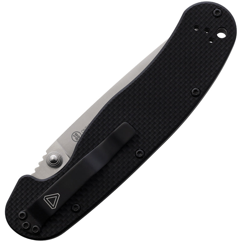 ON8880 RAT 1.5 Linerlock Mag Blk G10
