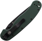 ON8991 RAT I Linerlock Green G10