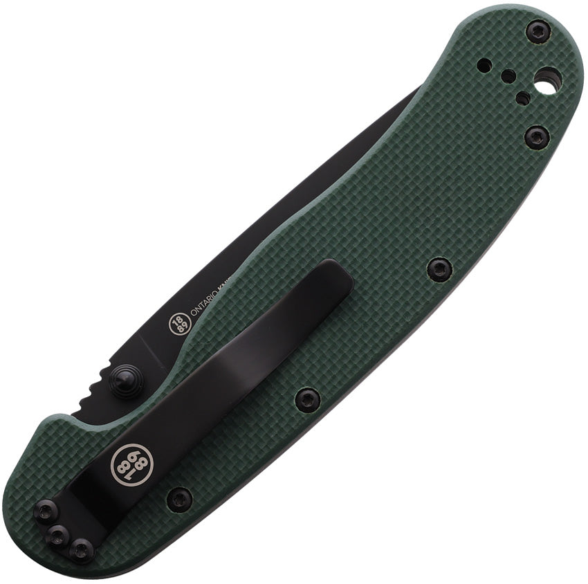 ON8991 RAT I Linerlock Green G10