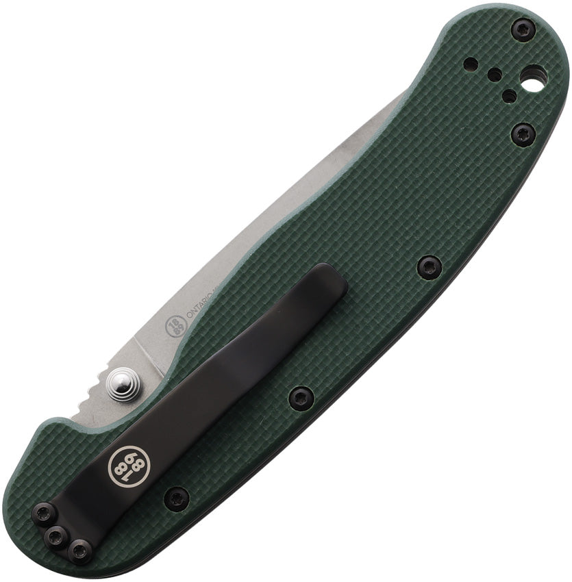 ON8992 RAT I Linerlock Green G10 SW