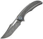 PKBARMDS2 Poikilo Blade Armadillo Framelock Ti DSW