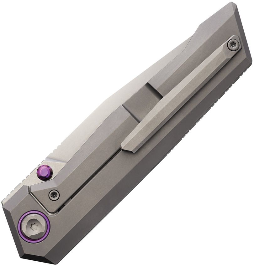 PKBSLVTRS1 Poikilo Blade Salvator Framelock Ti PSW