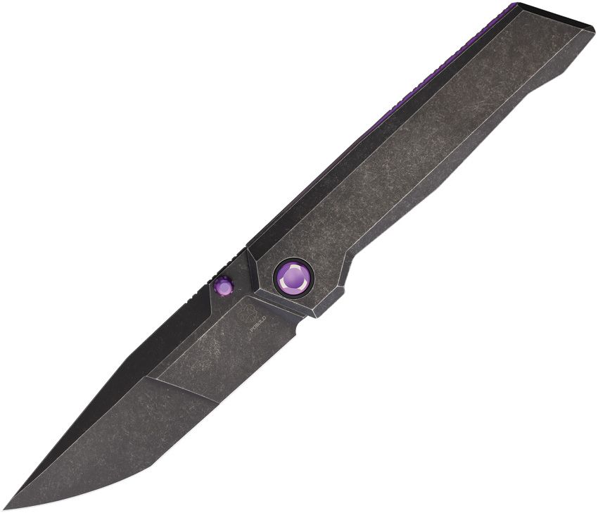 PKBSLVTRS2 Poikilo Blade Salvator Framelock Ti DSW