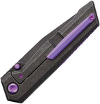 PKBSLVTRS2 Poikilo Blade Salvator Framelock Ti DSW