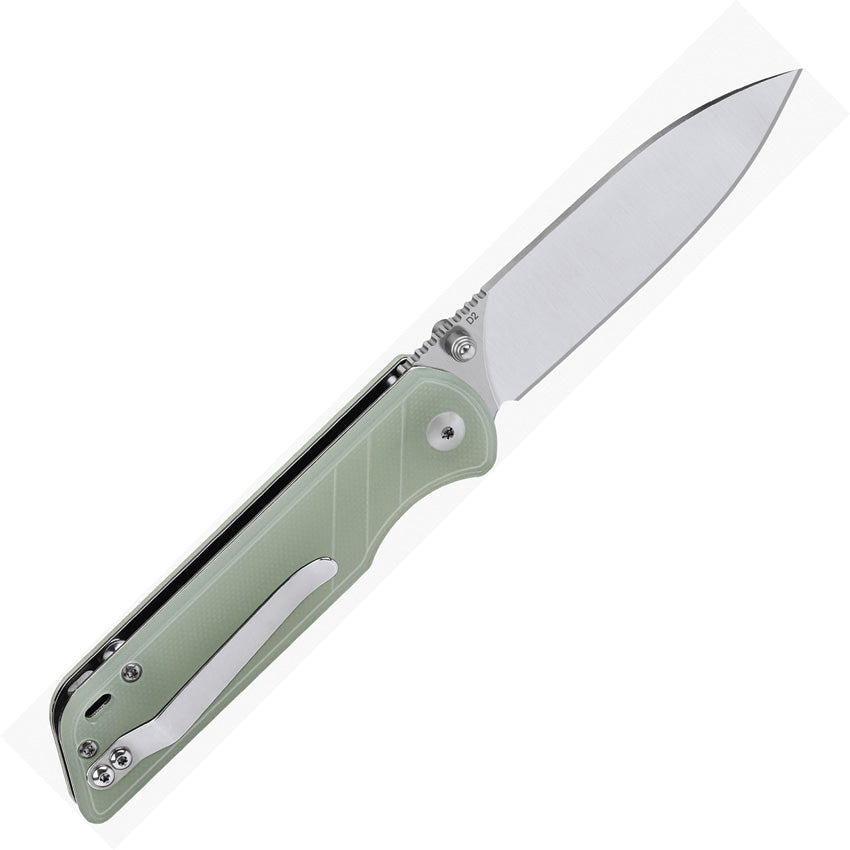 QS102C2 QSP Parrot Linerlock Jade V2