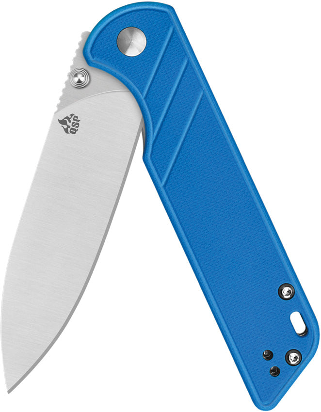 QS102D2 QSP Parrot Linerlock Blue V2