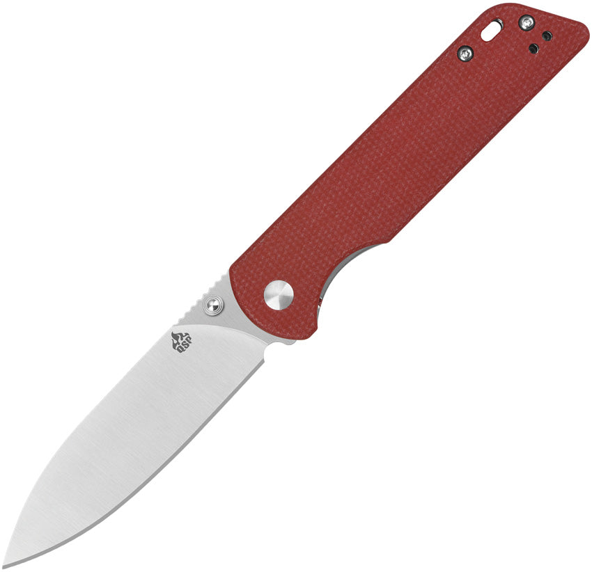 QS102E2 QSP Parrot Linerlock Red V2