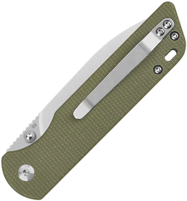 QS102G2 QSP Parrot Linerlock Light Grn V2