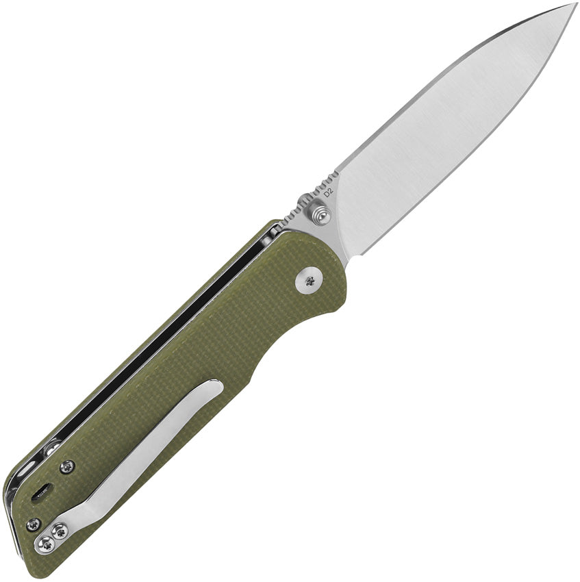QS102G2 QSP Parrot Linerlock Light Grn V2