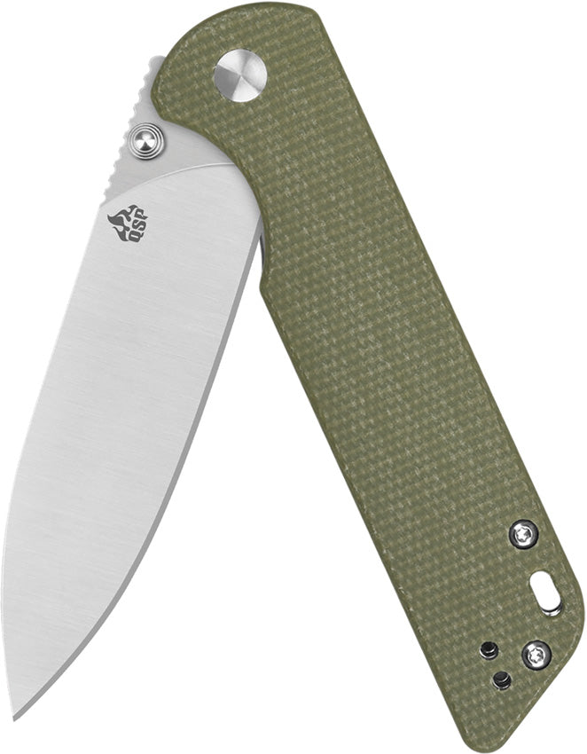 QS102G2 QSP Parrot Linerlock Light Grn V2