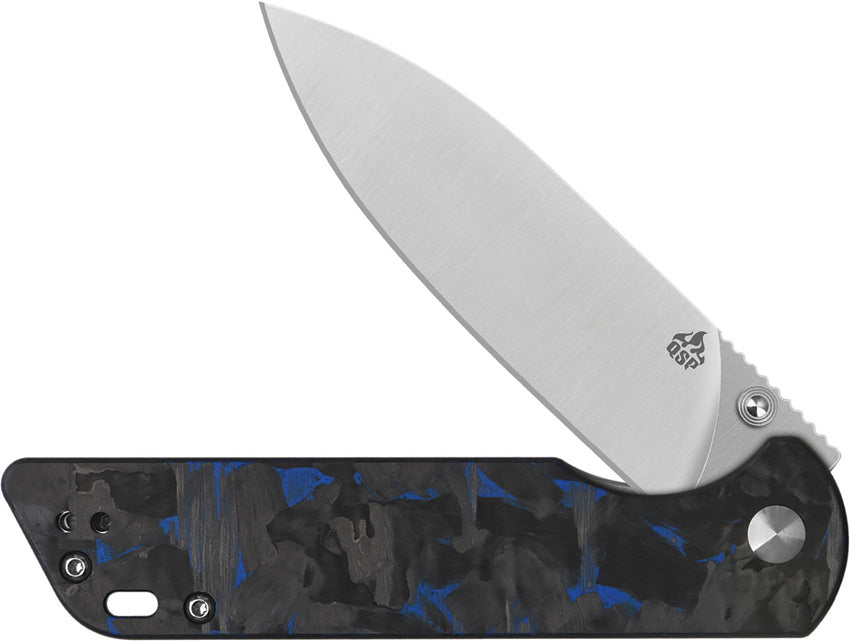 QS102V2H QSP Parrot Linerlock V2 Blue CF