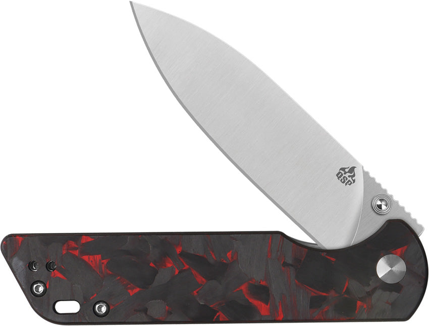 QS102V2I QSP Parrot Linerlock V2 Red CF