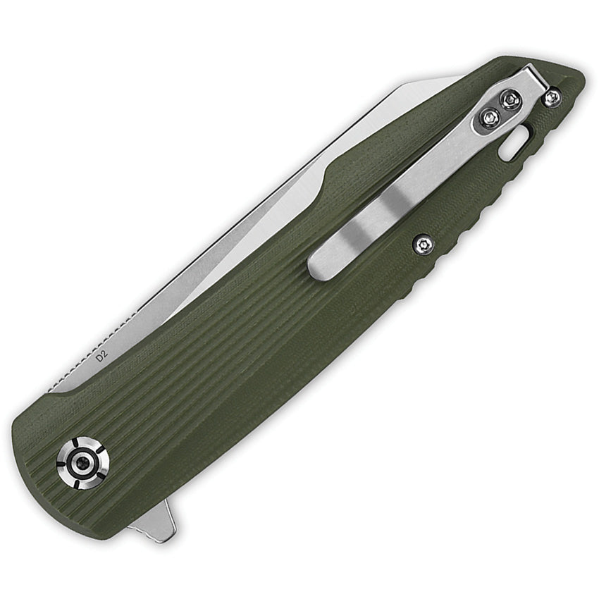 QS108B1 QSP Phoenix Linerlock Green