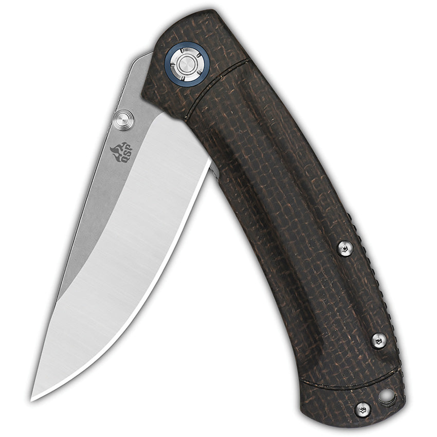 QS109C1 QSP Copperhead Linerlock Micarta