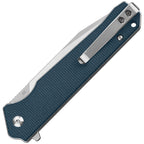 QS111H1 QSP Mamba Linerlock Micarta Blue