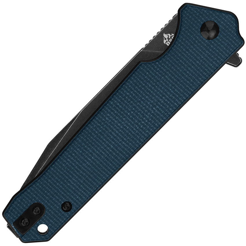 QS111H2 QSP Mamba Linerlock Micarta Blue