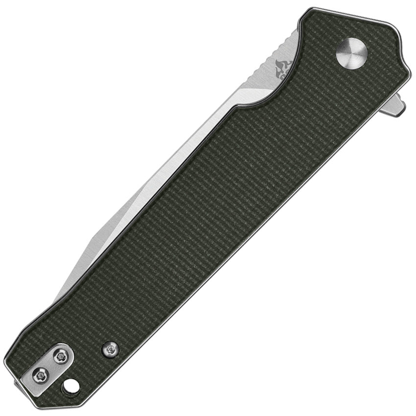 QS111I1 QSP Mamba Linerlock Micarta Green