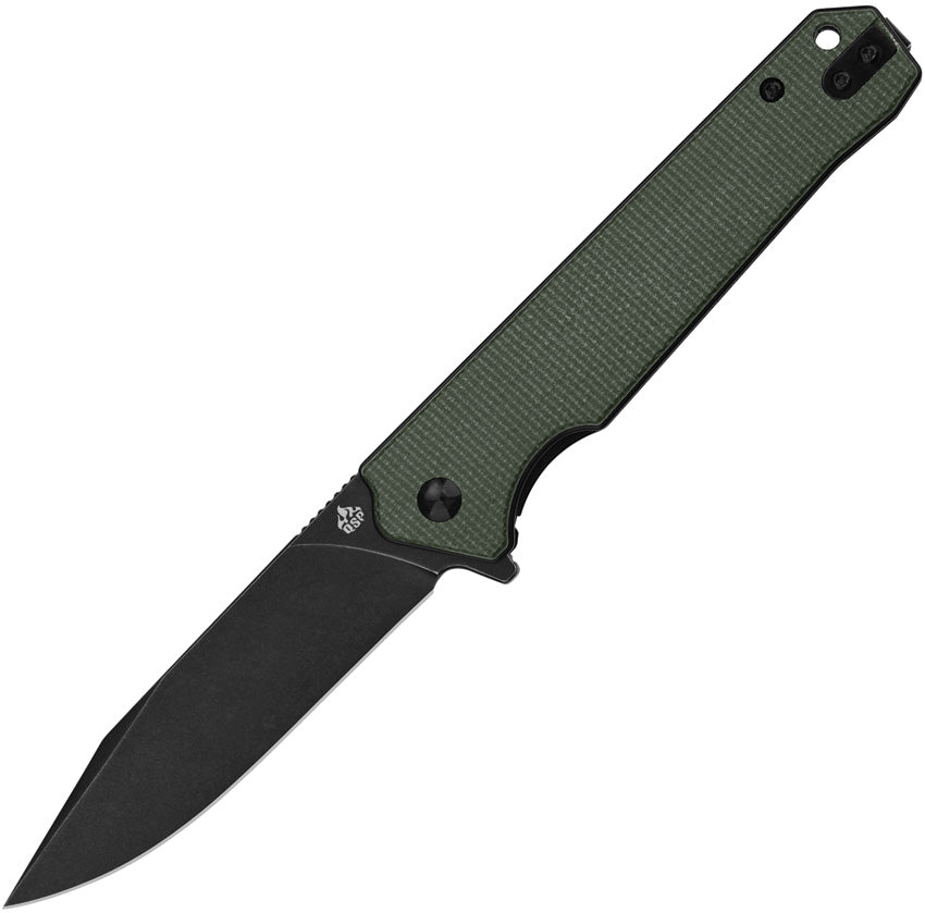 QS111I2 QSP Mamba Linerlock Micarta Green