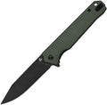 QS111I2 QSP Mamba Linerlock Micarta Green