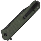QS111I2 QSP Mamba Linerlock Micarta Green