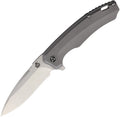 QS116A QSP Woodpecker Framelock Gray