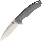 QS116A QSP Woodpecker Framelock Gray