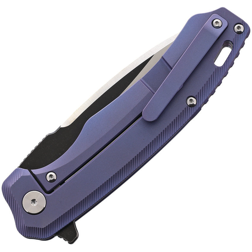 QS116C QSP Woodpecker Framelock Purple