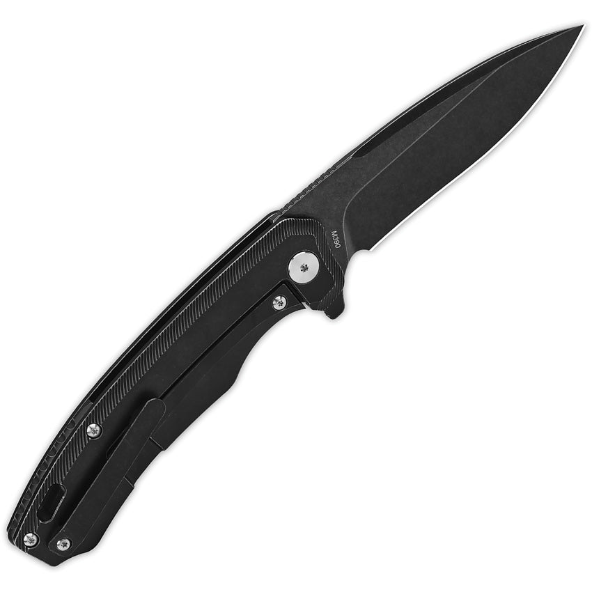 QS116D2II QSP Woodpecker Framelock Black