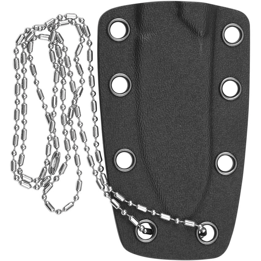 QS125A QSP Neckmuk Neck Knife Black