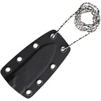QS125B QSP Neckmuk Neck Knife Brown