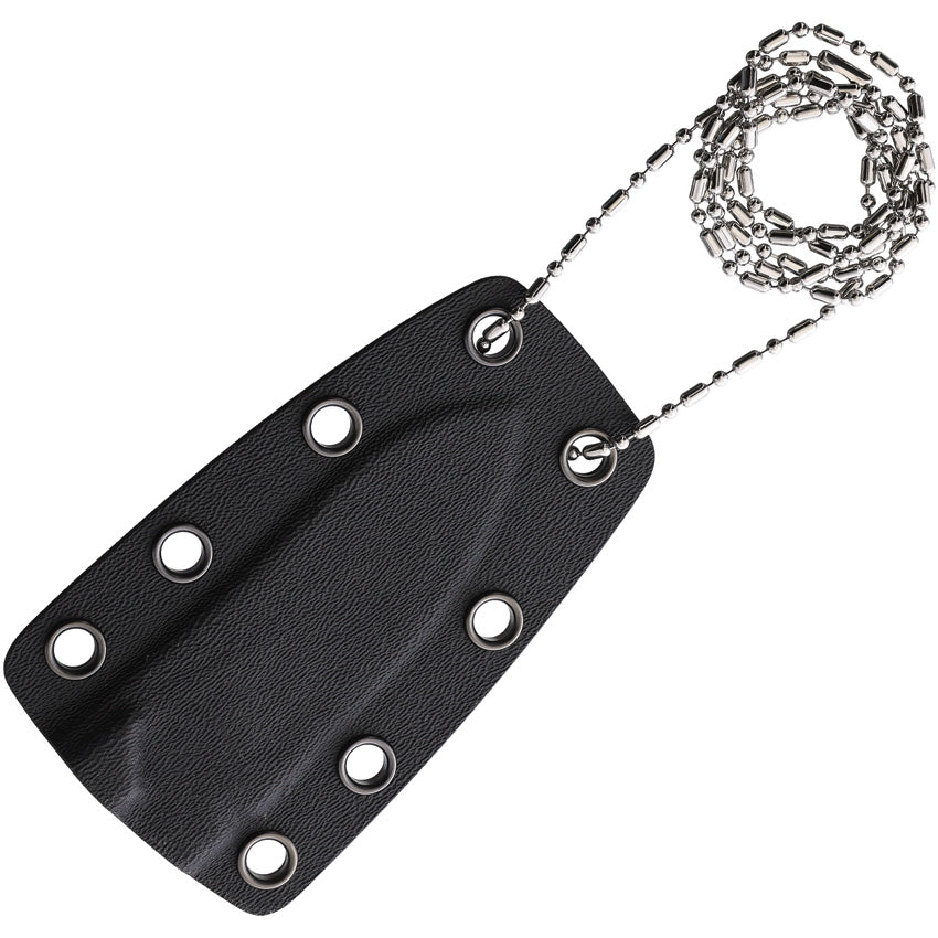 QS125B QSP Neckmuk Neck Knife Brown