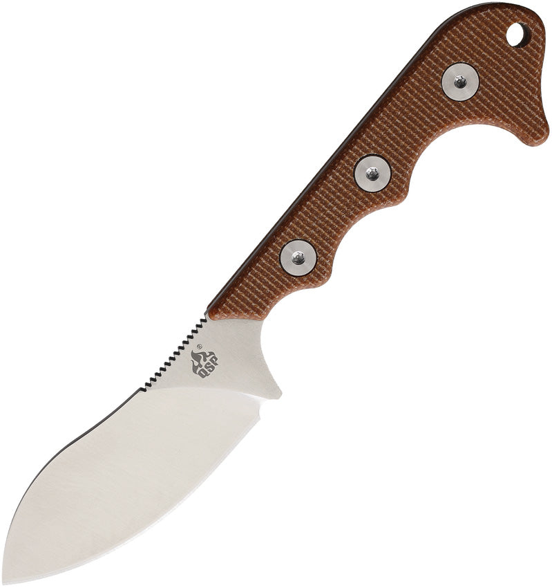 QS125E QSP Neckmuk Neck Knife Brown