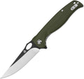 QS126B QSP Gavial Linerlock Green G10