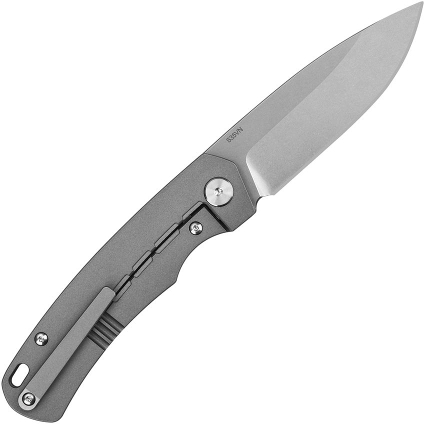 QS127D1 QSP Puffin Framelock Titanium