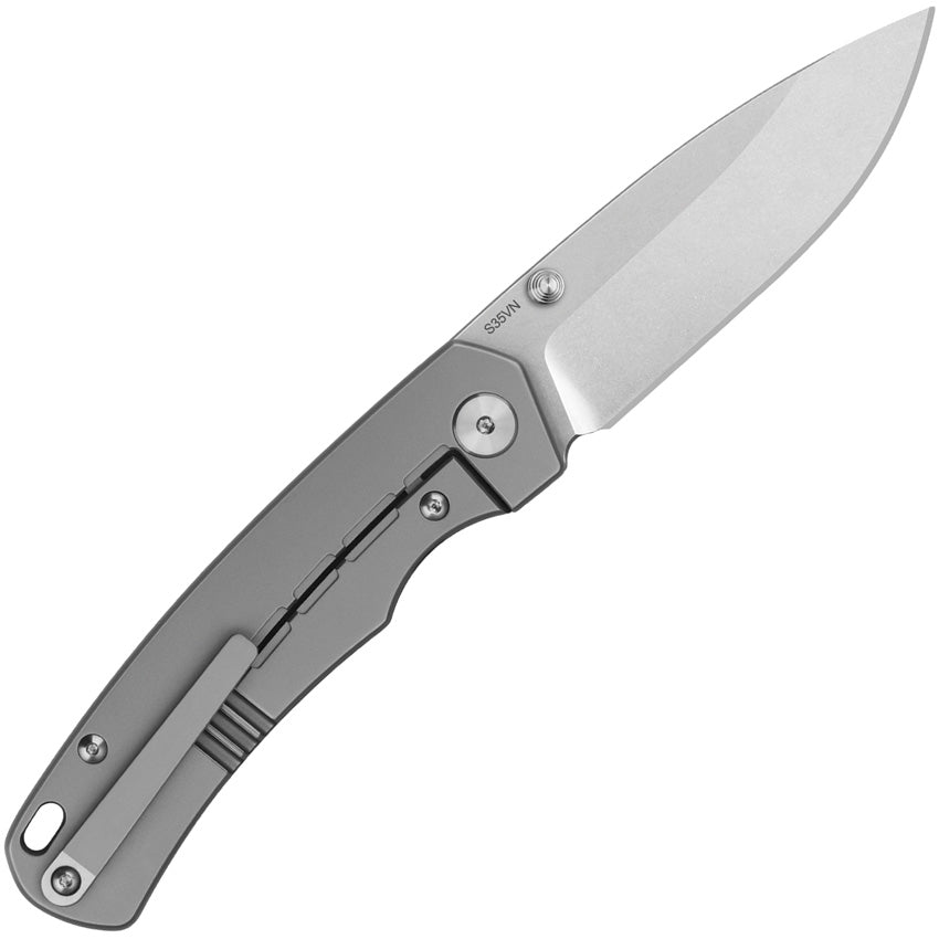 QS127E1 QSP Puffin Framelock Titanium