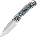 QS127F1 QSP Puffin Framelock Titanium